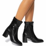 Botine dama Eufemia, Negru 36